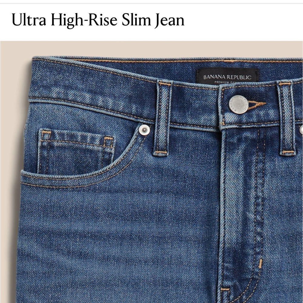 Banana Republic Ultra High-Rise Slim Fit